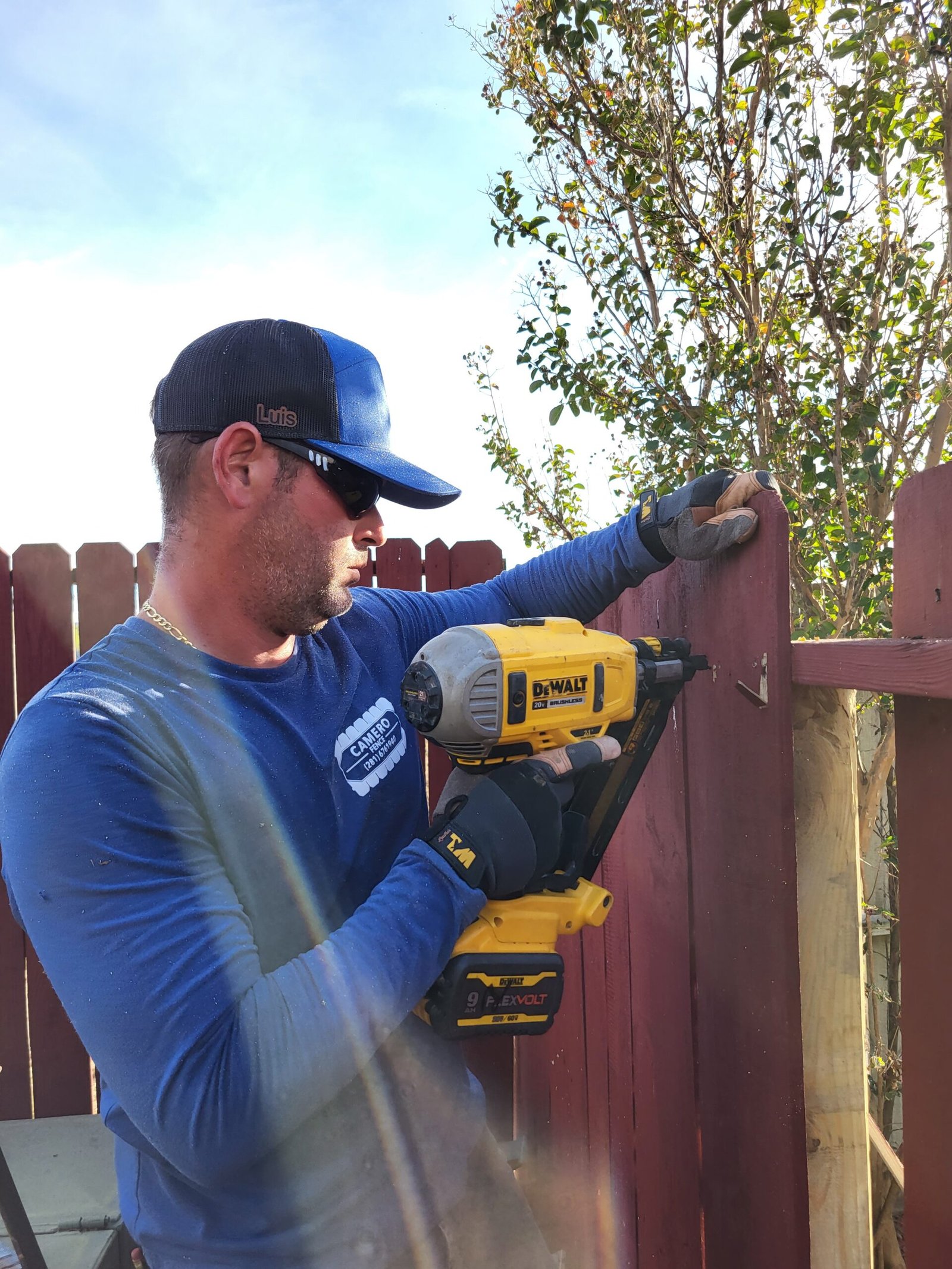 Fence repair in Katy TX by Camero Fence